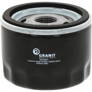 FILTRU ULEI UNIVERSAL MIC 33270001 BRIGGS&STRATTON, HUSQVARNA, KAWASAKI, KOHLER, TECUMSEH, LONCIN, ZONGSHEN